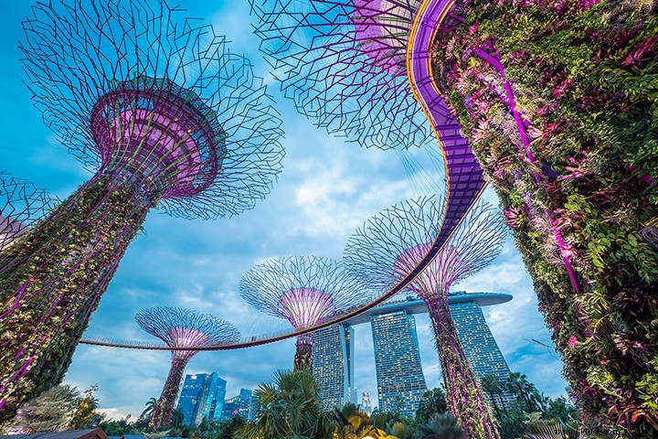 Singapur:la ciudad del futuro que puede visitar ahora mismo 